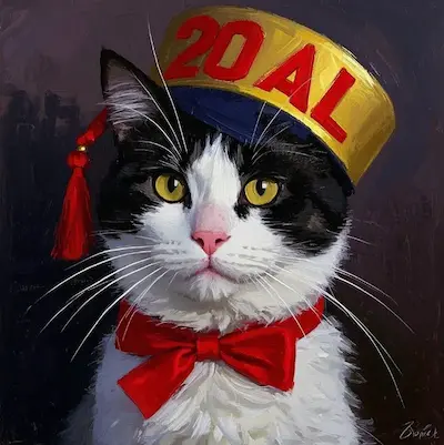 Pet Portrait Oil Painting