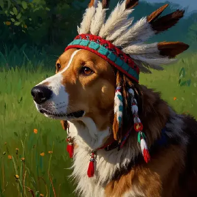 Pet Portrait Oil Painting