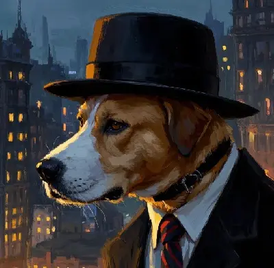 Pet Portrait Oil Painting