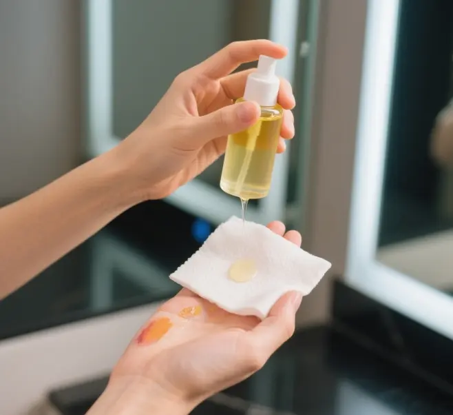 how to get oil paint off skin