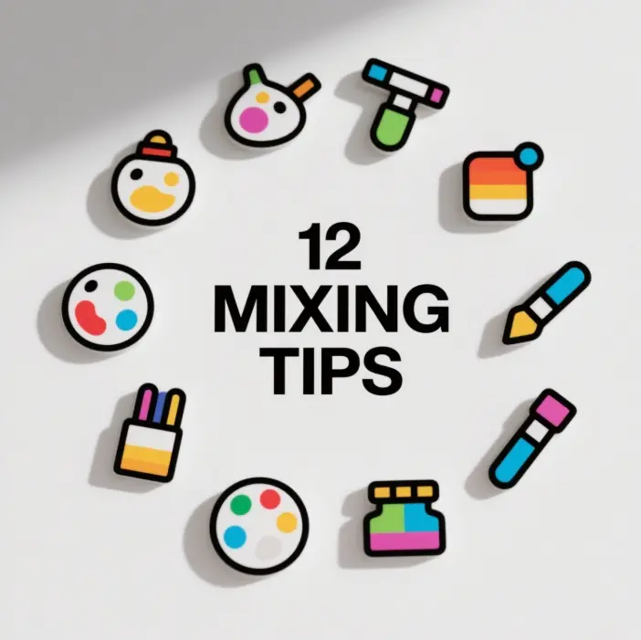 How to Mix Oil Paint? From theory to practice guide