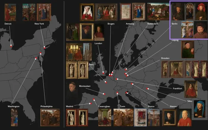 Who is the father of oil painting