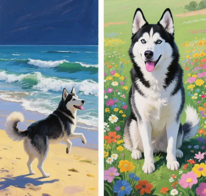 How to distinguish between oil and acrylic?