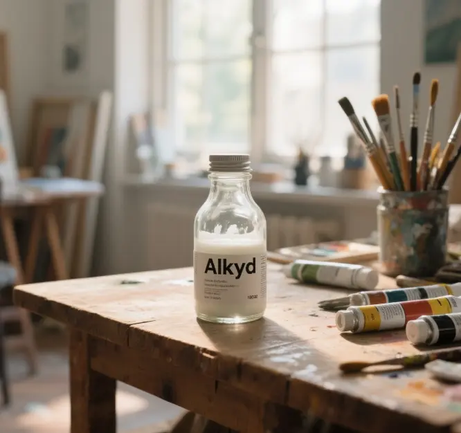 Add some medium to your oil painting to help speed up the drying process.