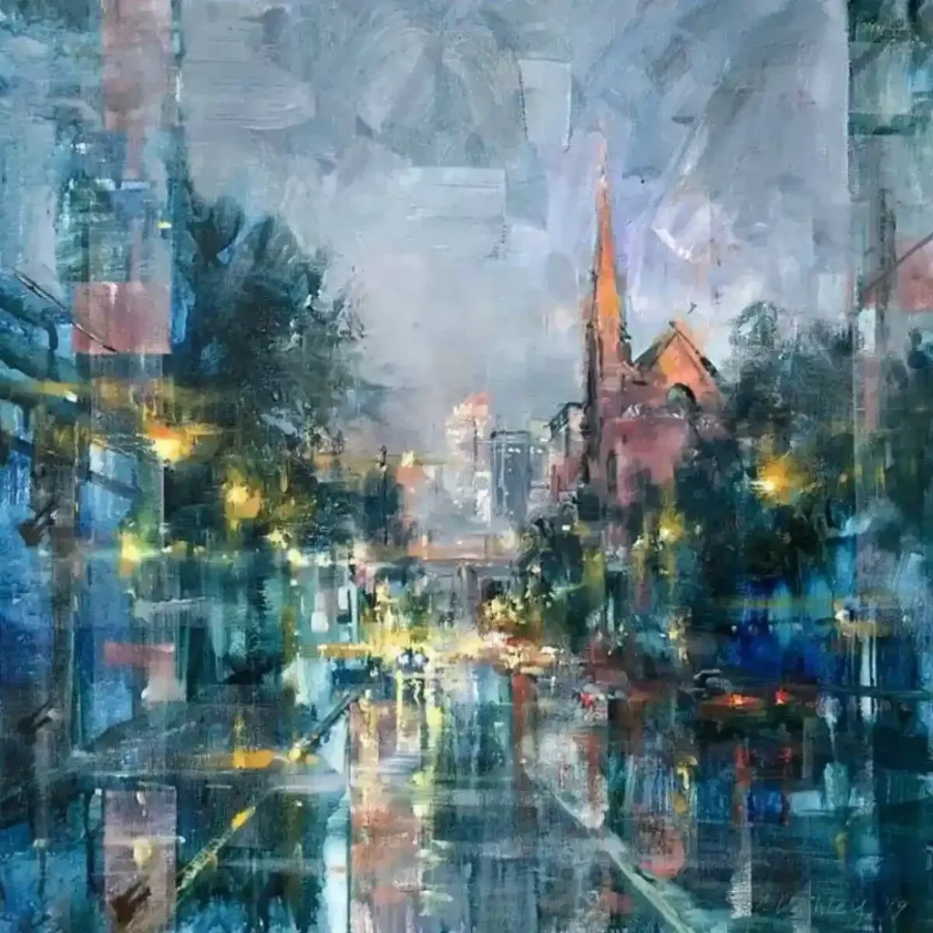 clean old oil paintings