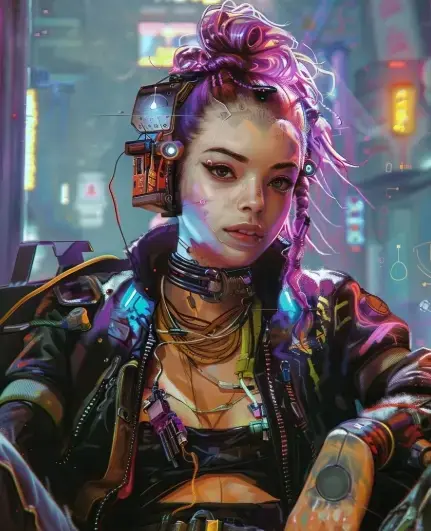 cyberpunk style (loanword)