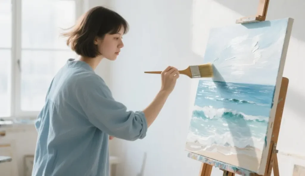 The easiest way to varnish an oil painting revealed