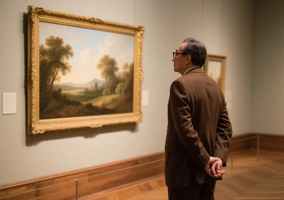 The easiest way to varnish an oil painting revealed