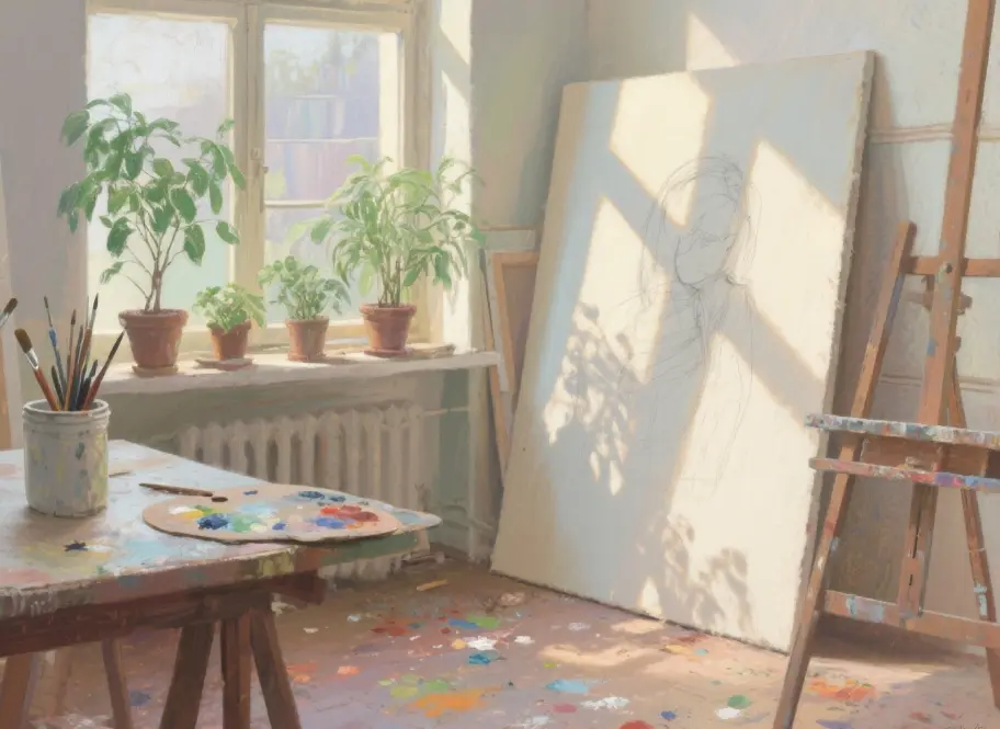 How to prepare canvas for oil painting