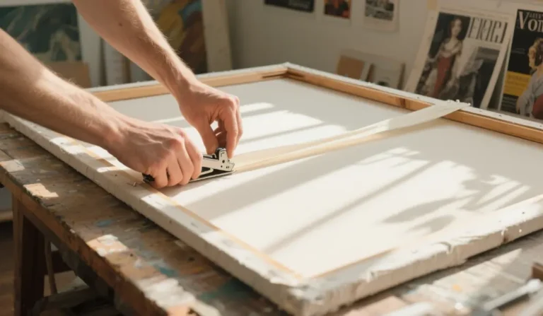 How to prepare canvas for oil painting
