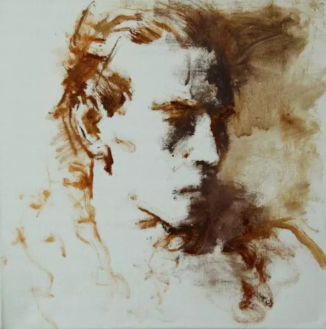 Oil portrait painting