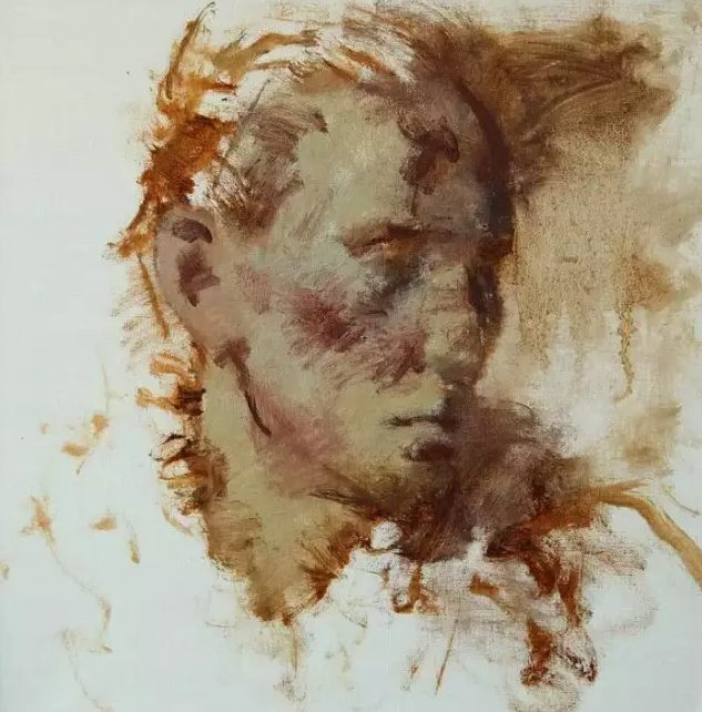 Oil portrait painting