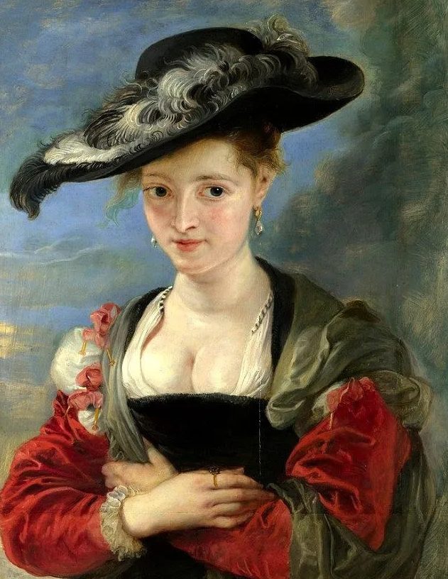 Oil portrait painting