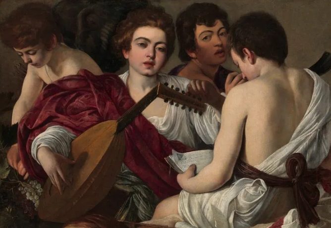 Oil portrait painting