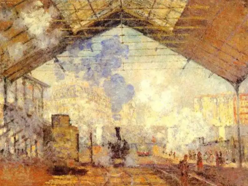Monet's Saint-Lazare Station